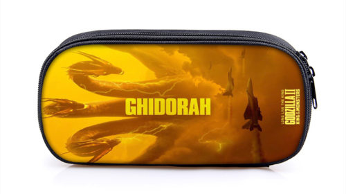 Godzilla: King of Monsters Pen Case Student’s Large Capacity Pencil Bag