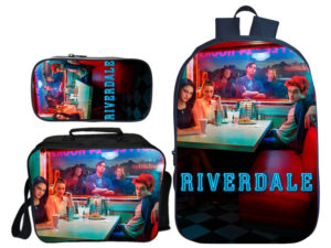 16″Riverdale Backpack School Bag+Lunch Bag+Pencil Bag