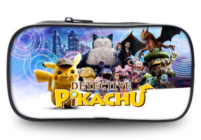 Detective Pikachu Pen Bag Student’s Large Capacity Pen Case