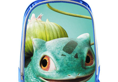 Detective Pikachu Backpack School Bag Blue