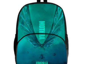 16"Godzilla King of the Monsters Backpack School Bag for Teenagers Student