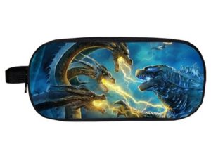 Godzilla King of the Monsters Pencil Case Student’s Large Capacity Pen Bag