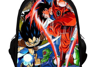 Dragon Ball Backpack Kids Youth Student High Capacity Waterproof School Bag
