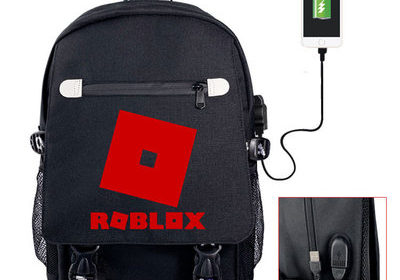 18‘’ Roblox Canvas USB Backpack