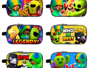 Leon Spike Pencil Case Student’s Large Capacity Pen Bag