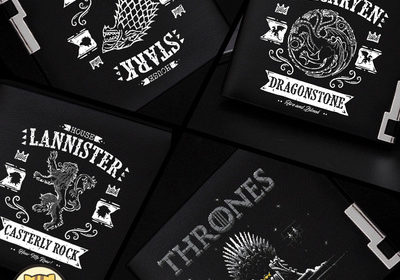 Game of Thrones PU Leather Short Wallets