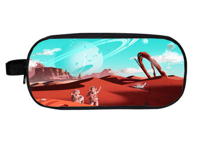 No Man's Sky Pencil Case Student’s Large Capacity Pen Bag