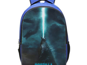 Godzilla King of the Monsters Backpack School Bag Blue