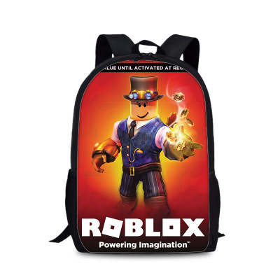18‘’Roblox Backpack School Bag Black - Baganime
