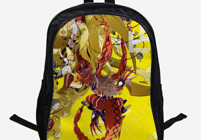 16“Digital monster Backpack School Bag