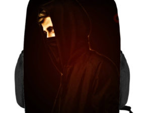 18‘’Alan walker Backpack Creative Waterproof Change Bag