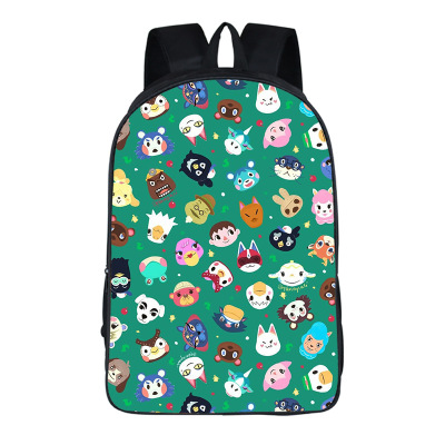 16‘’Animal Crossing Backpack School Bag – Baganime