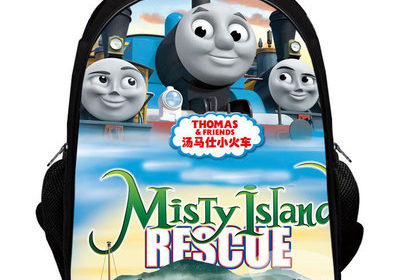 Thomas Backpack Kids Youth Student High Capacity Waterproof School Bag Birthday Gifts