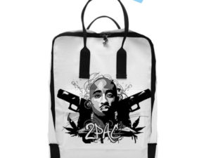 2PAC Backpack Computer Bag Office Schoolbag