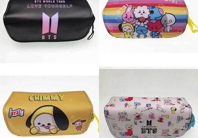 BTS Pencil Case Pen Bag Student’s Large Capacity