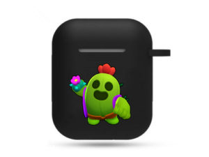 Leon Spike Apple AirPods Cover Silica