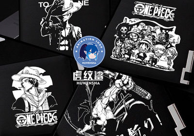 One Piece PU Leather Short Wallets
