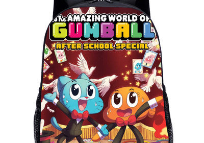 18‘’The Amazing World of Gumball Backpack School Bag Black