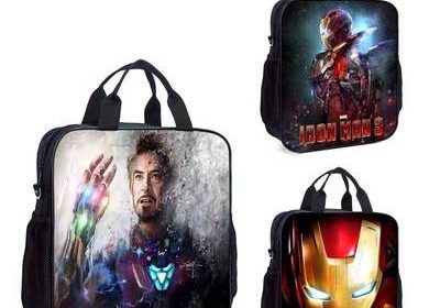 Iron Man Backpack Computer Bag Office Schoolbag