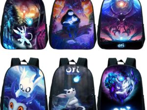 Ori and the Will of the Wisps Children's Backpack Kids School Cute Daily Bag Kindergarten Bags Girls Boys Waterproof Ruckpack