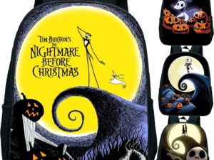 13 Inch The Nightmare Before Christmas Children's Backpack Kids School Cute Daily Bag Kindergarten Bags Girls Boys Waterproof Ruckpack