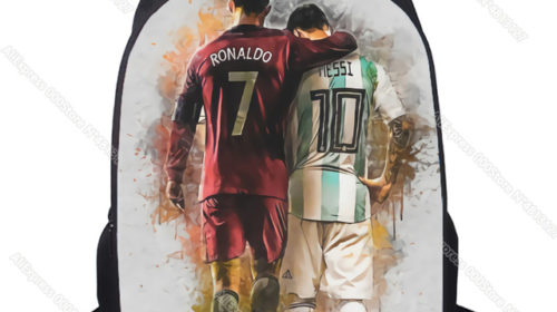 16inch Cristiano Ronaldo CR7 Backpack Girls Boys Back To School Bags Men Travel Shoulder