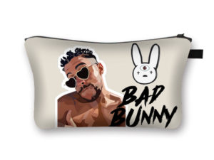 Bad Bunny storage bag printed cosmetic bag