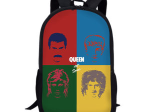 18 Inch Queen Backpack School Bag Black