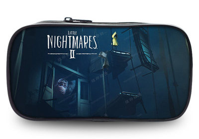 Little Nightmares II Bags Pencil-Box for Kids School Supplies Stationery Storge Supports Customization