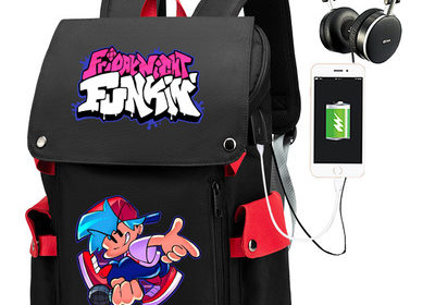 18 Inch Friday Night Funkin school bag backpack student fashion backpack