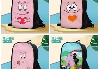 16 Inch Les Barbapapa Backpack School Bag