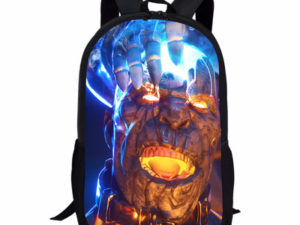 18 Inch Fortnite Backpack School Bag Black