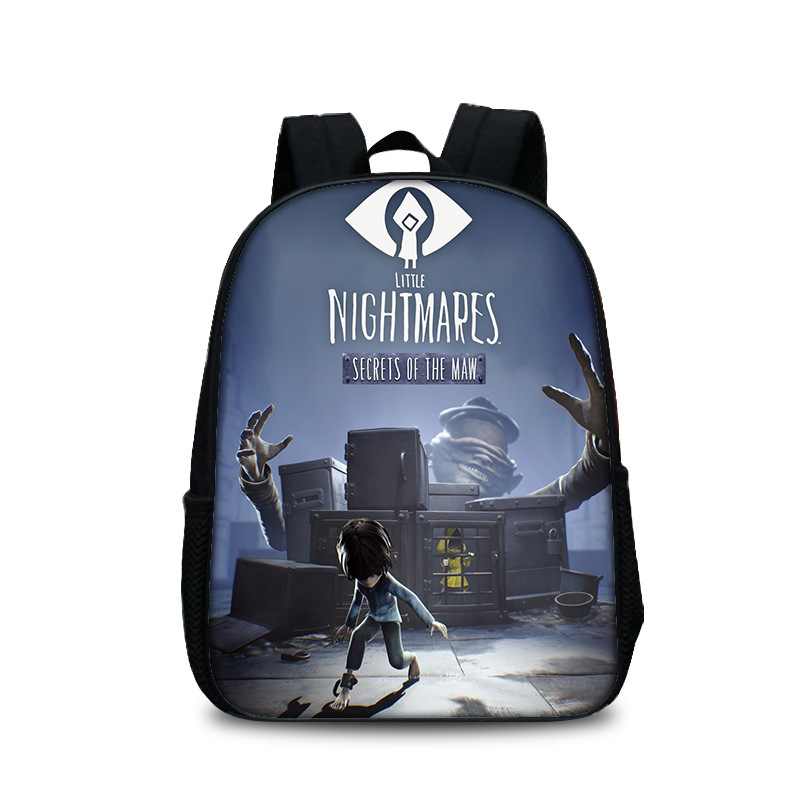 13 Inch Little Nightmares II Backpack School Bag - Baganime