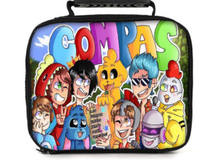 Mikecrack portable lunch bag student print insulation box ice bag meal bag