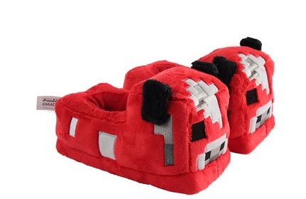 Mooshroom Slippers Warm Soft Plush Slippers