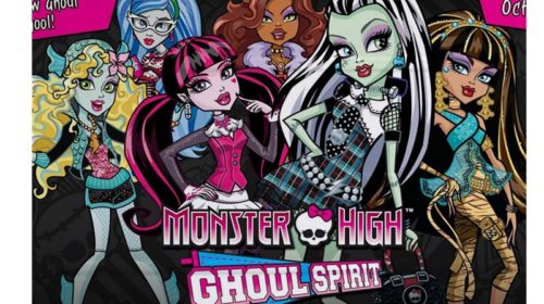 Monster High Ipad Leather Case Advanced Pu Leather Protective Cover Automatic Wake Up and Sleep Magnetic Closure Multiple Angle Bracket