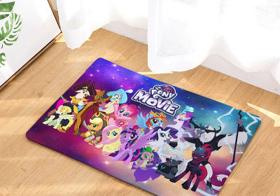 My Little Pony Ultra Soft Indoor Modern Area Rugs Fluffy Living Room Carpets Suitable for Children Bedroom