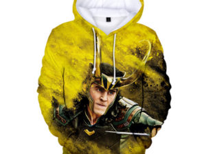 LOKI Hoodies Men's Streetwear Women's Casual Wear 3D Pullover Sportswear