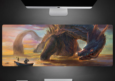 Monster Hunter Cartoon The Desk Pad 900mm×400mm×4mm