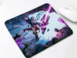 Mouse For Laptop PC And Arcane: League of Legends Pattern Anti-Slip Laptop PC Gaming Mouse Pad