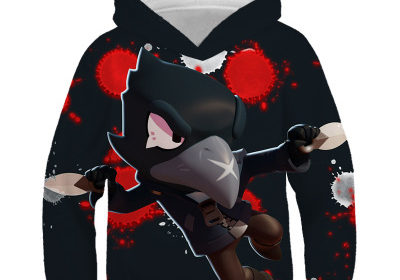 New 3D Print Clothes Leon Spike Hoodie Streetwear Children Game Anime Oversize Pullover Kids Sweatshirt