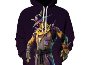 Digitally printed 3D Fortnite Hooded sweatshirt