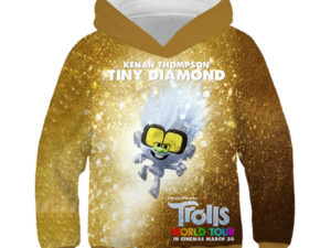 3d Trolls World Tour boys children's hoodies girls baby hooded sweatshirts casual quality children's clothing tops printed