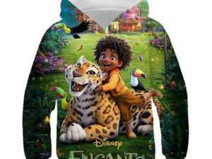 Autumn new style 3d Encanto boys children's hoodies girls baby hooded sweatshirts casual quality children's clothing tops printed