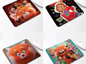 Mouse For Laptop PC Turning Red Anti-Slip Laptop PC Gaming Mouse Pad