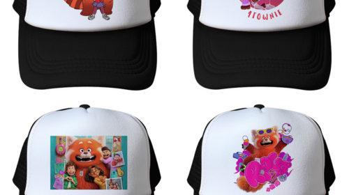 Turning Red Baseball Cap Mesh Back Snapback Trucker Hat
