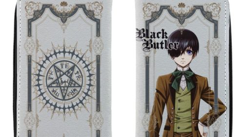 Black Butler Full Color Zipper Wallet Wallet Clip Long Wallet Clutch Coin Purse