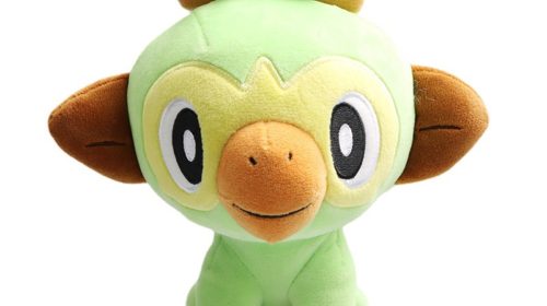 Pokemon Grookey Plush Toys Stuffed Doll Gift