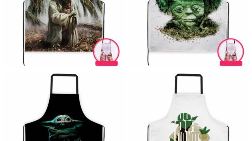 Professional Kitchen Apron-Master Yoda-Aprons Comfortable Perfect For Cooking Guide