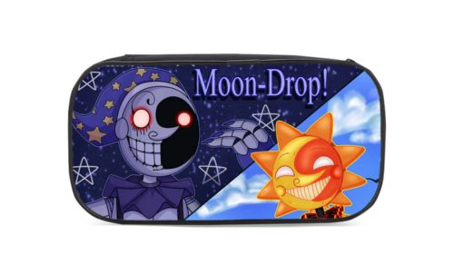 Sundrop and Moondrop Pencil-Box for Kids School Supplies Stationery Storge supports customization